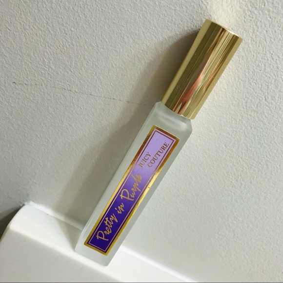 🆕🔥JUICY COUTURE (PRETTY IN PURPLE)PERFUME ROLLER BALL SMELLS REALLY GOOD NWT! - Picture 3 of 10